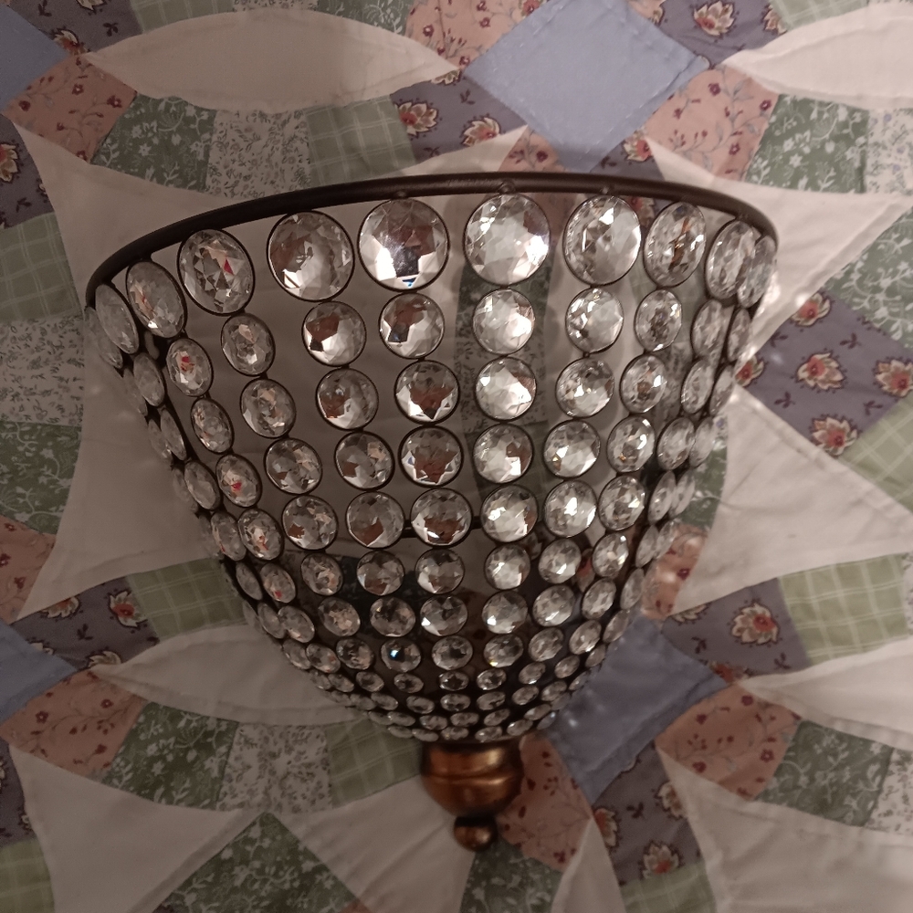 Wall Sconce with Candle Holder